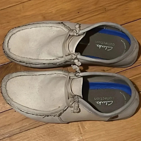 Clarks Men's Shacrelite Ivory Combi Casual Shoe Size 11 - Picture 4 of 7